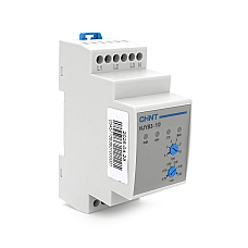 Реле контролю фаз CHINT NJYB3-10 AC220V 1-2F4P Захист U- (07~095) *Us Затримка 01~10с Захист обриву фаз Ue240/415V Ie0.75/0.47 1CO+1NO