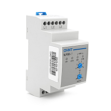 Реле контролю фаз CHINT NJYB3-7 AC380V 3F3P Захист U+ (120%) *Us/U- (80%) *Us Затримка 2сЗахист обриву/послідовності фазбаланс5-15%1CO+1NO