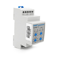 Реле контролю фаз CHINT NJYB3-13 AC220V 3F4P Захист U+(105~13)*Us/U-(07~095)*UsЗатримка 01~10сЗахист обриву/послідовності фаз/баланс20% Ue240/415V Ie0.75/0.47 1CO+1NO