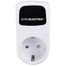 Реле напруги EUROELECTRIC 16А 3.5kW (AV) 150V-210V/230V-280V (RV-16A/3,5kW(AV))