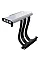 Райзер Hyte PCIE 4.0 Luxury Riser Cable 200mm White (CA-Y101-PCIE Riser Cable-white)