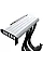 Райзер Hyte PCIE 4.0 Luxury Riser Cable 200mm White (CA-Y101-PCIE Riser Cable-white)