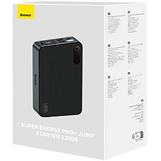 Пуско зарядний пристрій Baseus 12000mAh Super Energy Pro+ 1200A Car Jump Starte (C00245700111-00)