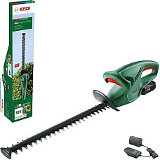 Кущоріз Bosch акумуляторний EasyHedgeCut EasyHedgeCut 18-45 18V, 2Ah, лезо 45см, крок різу 15мм (0.6