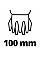 Кущоріз Einhell для трави GE-CG 18/100 Li-Solo, 18В PXC, 10см (без АКБ та ЗП) (3410313)