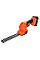 Кущоріз Black&Decker 18 В, 2Ah, насадки- 20 см/8 мм, 10 см/18 мм, (BCSS18D1)