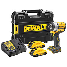 Гайковерт DeWALT 18 В XR Li-lon,406 Нм, 2 Ah, 2 АКБ, ЗП, TSTAK (DCF921D2T)