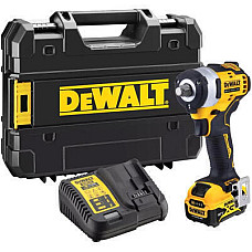 Гайковерт DeWALT 12 В XR Li-lon, 338 Нм, 1 АКБ та ЗП, кейс TSTAK (DCF901P1)