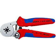 Затискач для клем KNIPEX для контактних гільз, квадратний обжим (97 55 04)