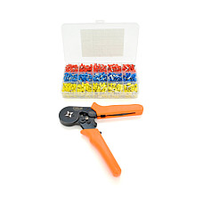 Затиск для клем CINLINELE HCS8 6-4, orange + набір кабельних наконечників (HCS8 6-4+VE1020)