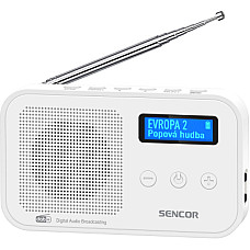 Портативний радіоприймач Sencor SRD 7200 White (35056735)