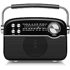 Портативний радіоприймач REAL-EL X-545 Black (EL121800005)