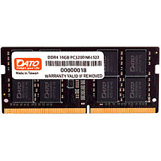 Модуль пам`ятi SO-DIMM 16GB/3200 DDR4 Dato (DT16G4DSDND32)