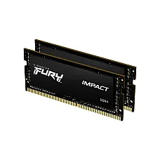 Модуль пам`ятi SO-DIMM 2x32GB/3200 DDR4 Kingston Fury Impact (KF432S20IBK2/64)