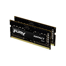 Модуль пам`ятi SO-DIMM 2x8GB/3200 DDR4 Kingston Fury Impact (KF432S20IBK2/16)