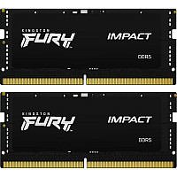Модуль пам`ятi SO-DIMM 2x16GB/4800 DDR5 Kingston Fury Impact (KF548S38IBK2-32)