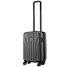 Валіза Wenger, Oryson, мала, пластик, 4 колеса, сіра (653208)