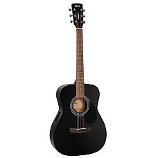 Гітара електроакустична Cort AF510E Black