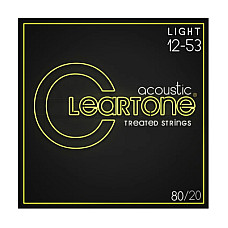 Струни для гітари Cleartone Acoustic 80/20 Bronze Light (12-53) (7612)