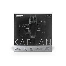 Струни для скрипки D'Addario Kaplan Vivo Violin String Set 4/4 Scale Medium Tension (KV310 4/4M)