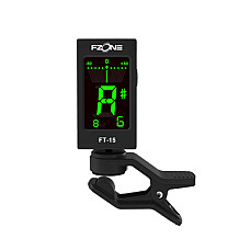 Тюнер для музичних інструментів Fzone FT-15 Black