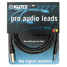 Мікрофонний кабель Klotz M1 Prime Microphone Cable XLR Male - Balanced Jack 5 m (229118)