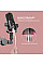 Мікрофонний кабель Fifine XLR Male to Female Pink 1.8 м (L9CP)