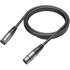 Мікрофонний кабель Fifine XLR Male to Female Black 1.8 м (L9C)