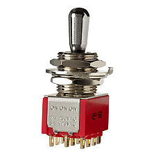 Перемикач для гітари DiMarzio 4PDT Pickup Selector Switch - 3 Position (ON/ON/ON) (EP1111)