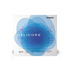 Струни для контрабаса D'Addario Helicore Solo Bass String Set 3/4 Scale Medium Tension (HS610 3/4M)