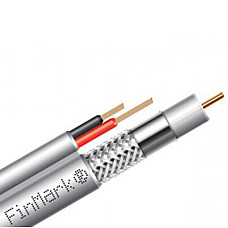 Кабель комбінований FinMark RG-59, CCS, + 2x0.75 power(CU), white, 305м (F5967BVwhite-2x0.75power 305m)