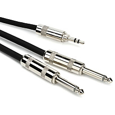 Інсертний кабель RapcoHorizon Y-Cable 3.5mm TRS - TS 1/4