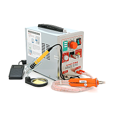 Апарат точкового зварювання конденсаторний SUNKKO 709A Ni-Cd Ni-MH Li-Ion 220V 7kg 140x245x200mm 1.5kW