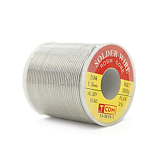 Припій олов'яно-свинцевий ПОС-60 діам.-15мм 500гр. Котушка