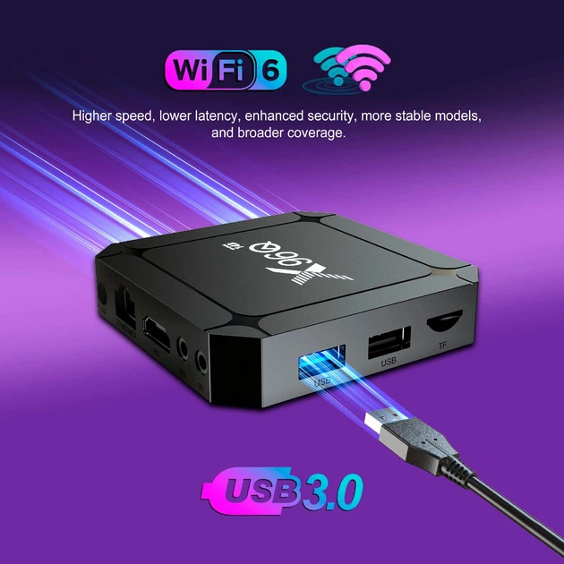 HD медіаплеєр X96Q Android (RK3518/2GB/32GB)