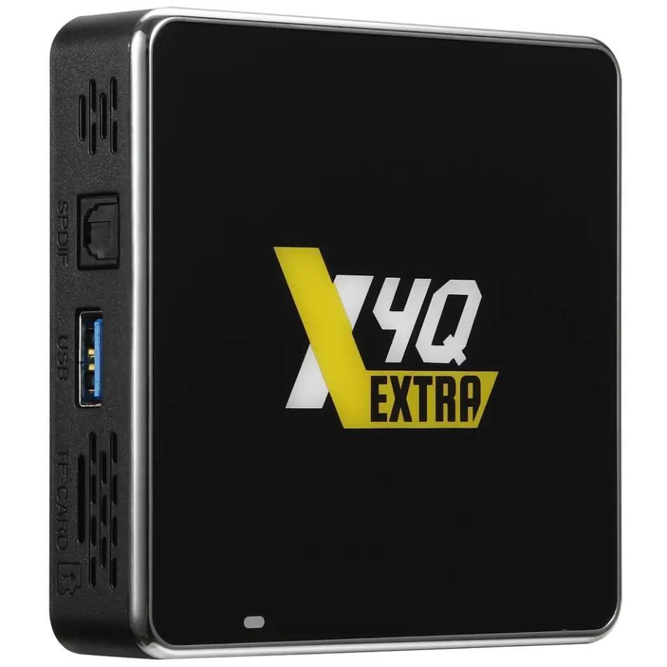 TV Медіаплеєр Ugoos X4Q EXTRA 4/128Gb/Amlogic S905X4/Android 11/WiFi 2.4G+5G/BT 5.1/BT Voice Gyro (X4Q EXTRA) (1788843)