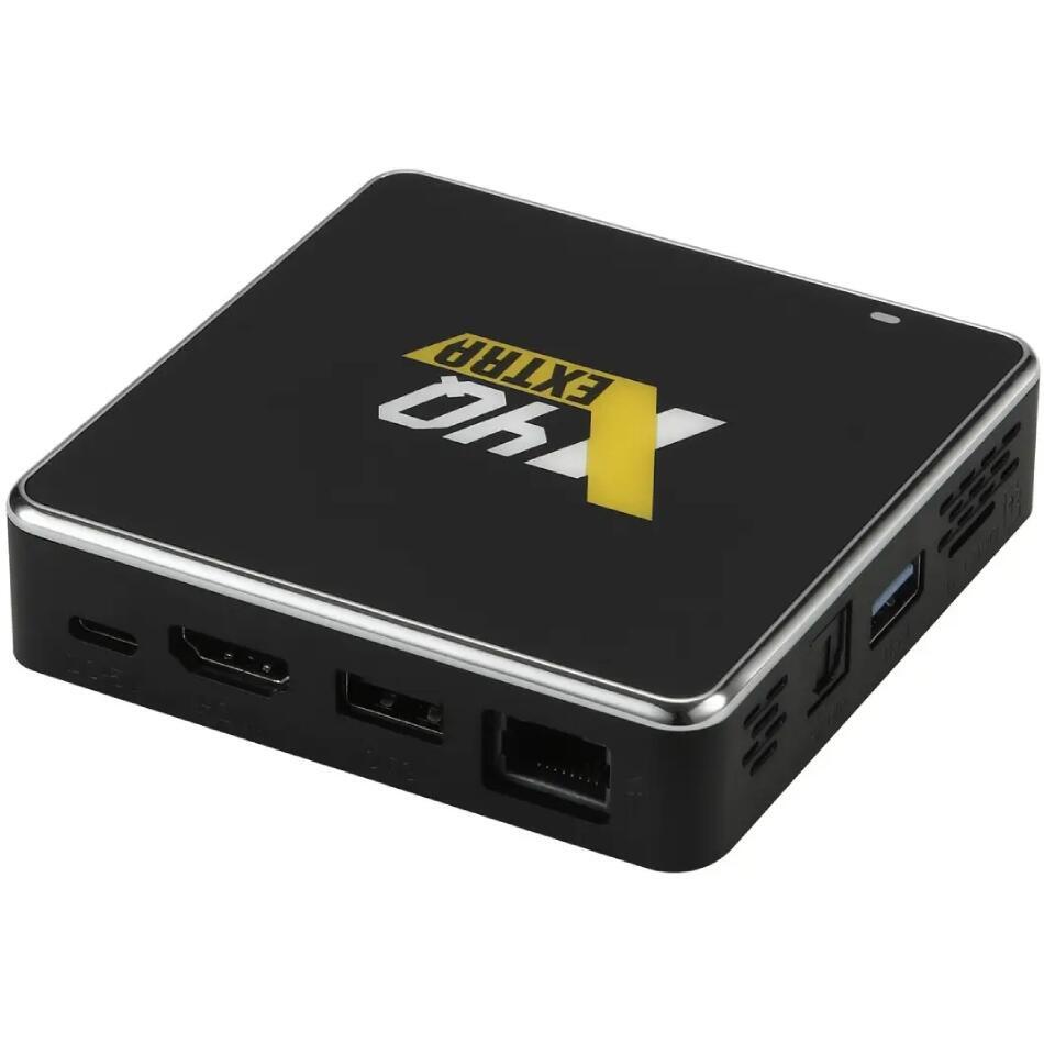 TV Медіаплеєр Ugoos X4Q EXTRA 4/128Gb/Amlogic S905X4/Android 11/WiFi 2.4G+5G/BT 5.1/BT Voice Gyro (X4Q EXTRA) (1788843)