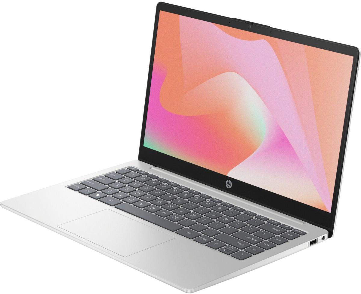 Ноутбук HP 14-ep0047ua 14" FHD IPS, 300n/i3-1315U (4.5)/16Gb/SSD512Gb/Intel UHD/DOS/Сріблястий (C9MX2EA)