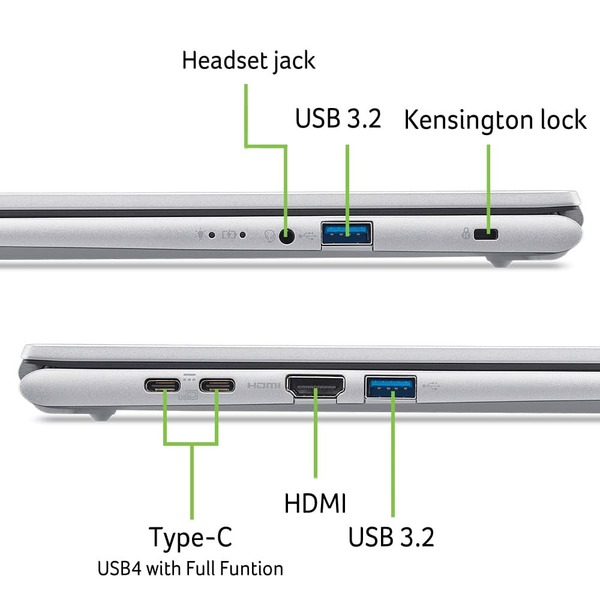 Ноутбук Acer Aspire Go 15 AG15-72P-56WZ (NX.JSVEU.011)