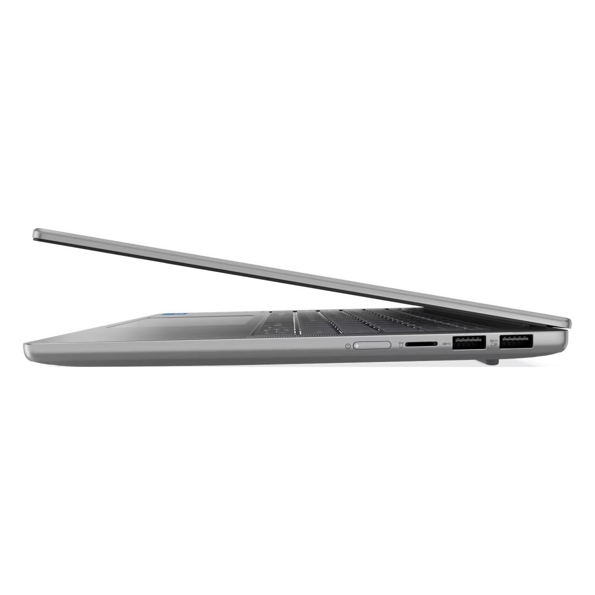 Ноутбук  14FM/i5-13420H/24/512/Intel HD/DOS/BL/Luna  grey IdeaPad Slim 5 14IRH10 LENOVO (83HR00BARA)
