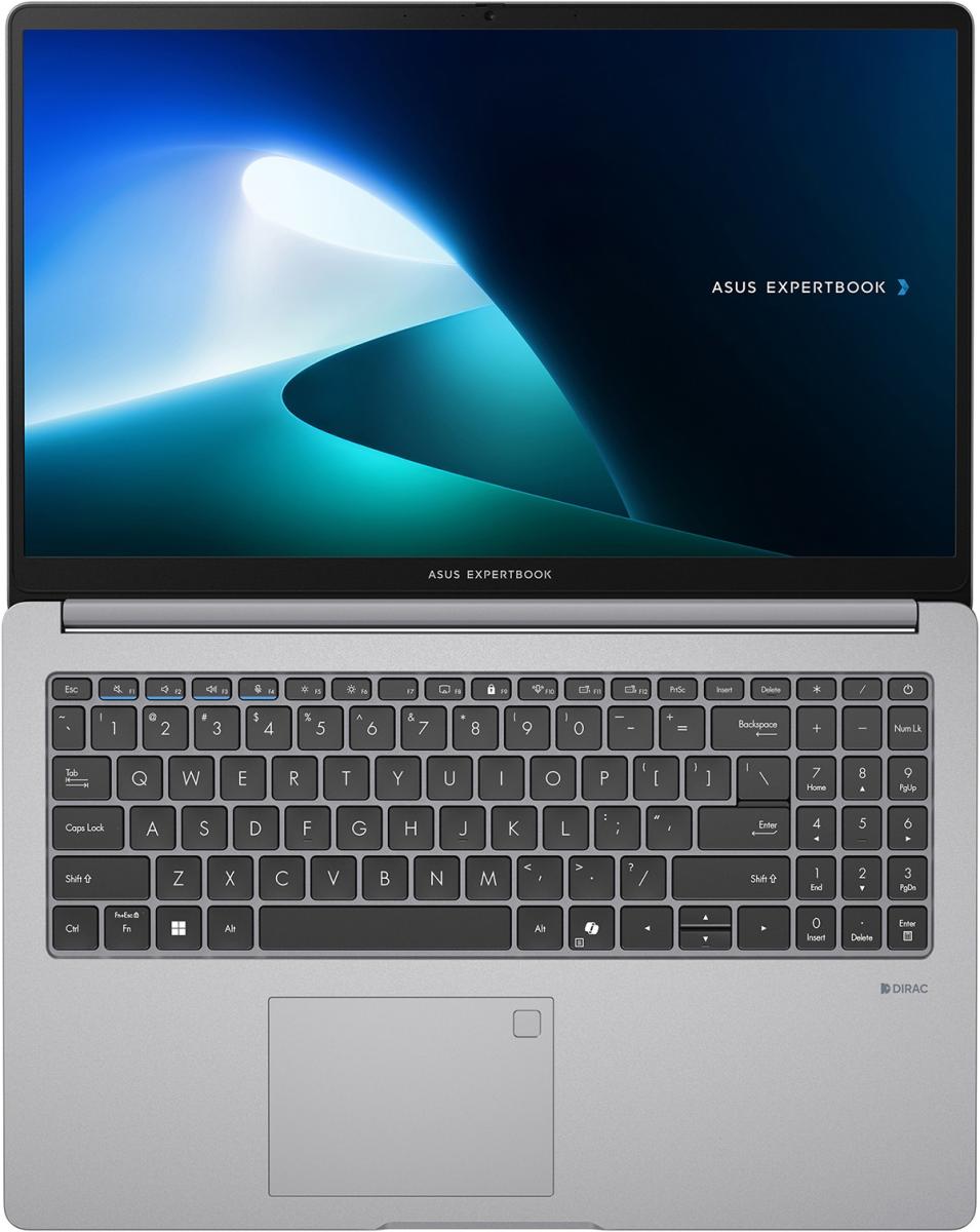 Ноутбук 15.6FI/C5-210H/16/512/Intel HD/DOS/F/Misty  Grey P1503CVA-S72800 ASUS (90NX0881-M036Y0)