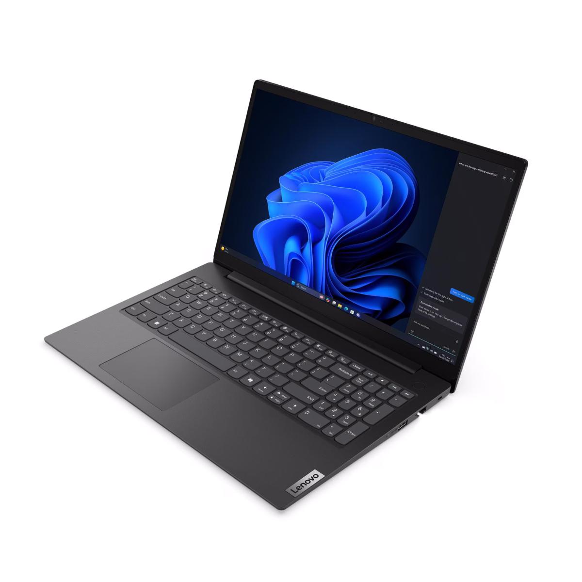 Ноутбук  15.6FM/i5-13420H/8/256/Intel HD/DOS/Busine  ss Black V15 G5 IRL LENOVO (83GW00CCRA)
