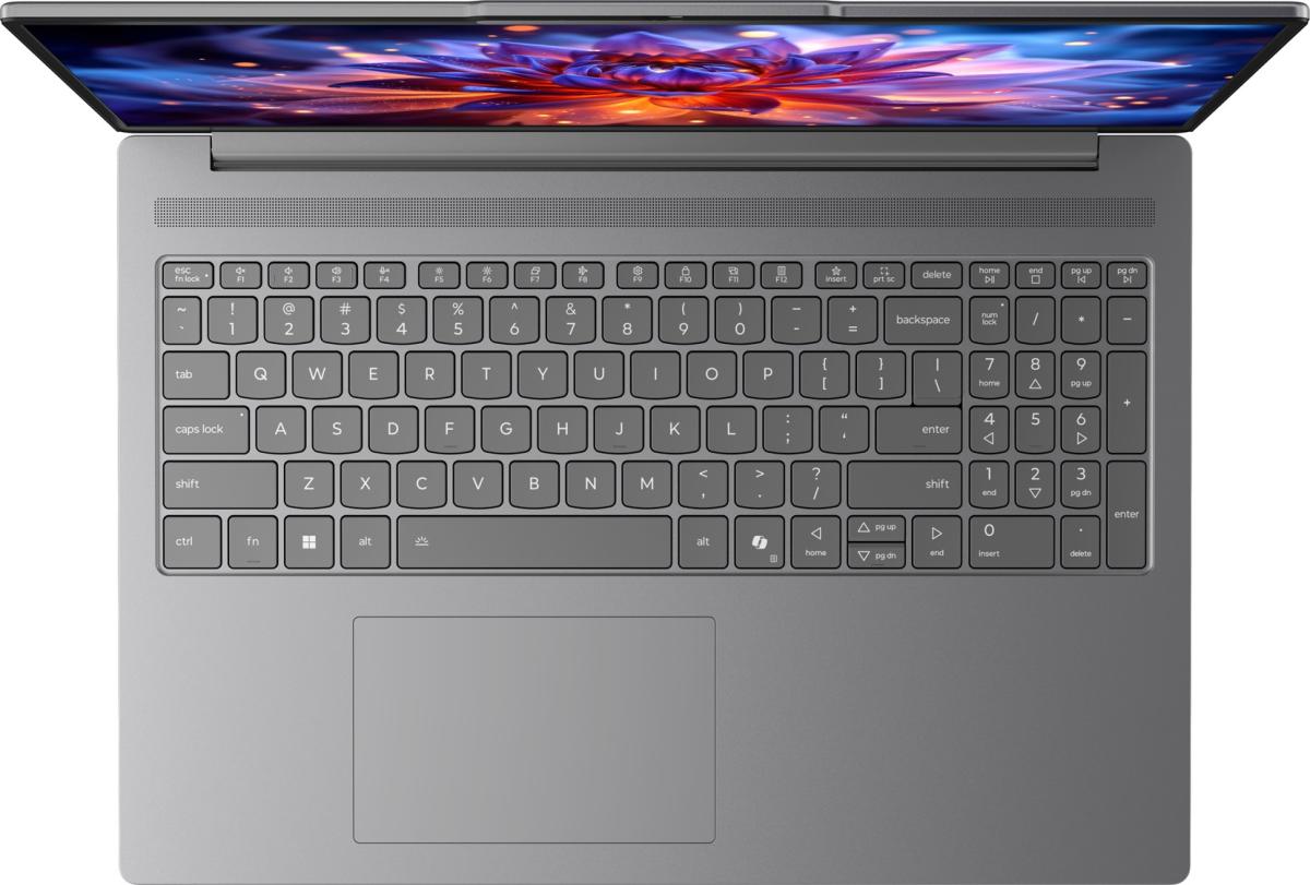 Ноутбук 16FM/U7-355/16/512/Intel HD/DOS/BL/Luna Gr ey IdeaPad Slim 5 16IPH11 LENOVO (83S6005TRA)
