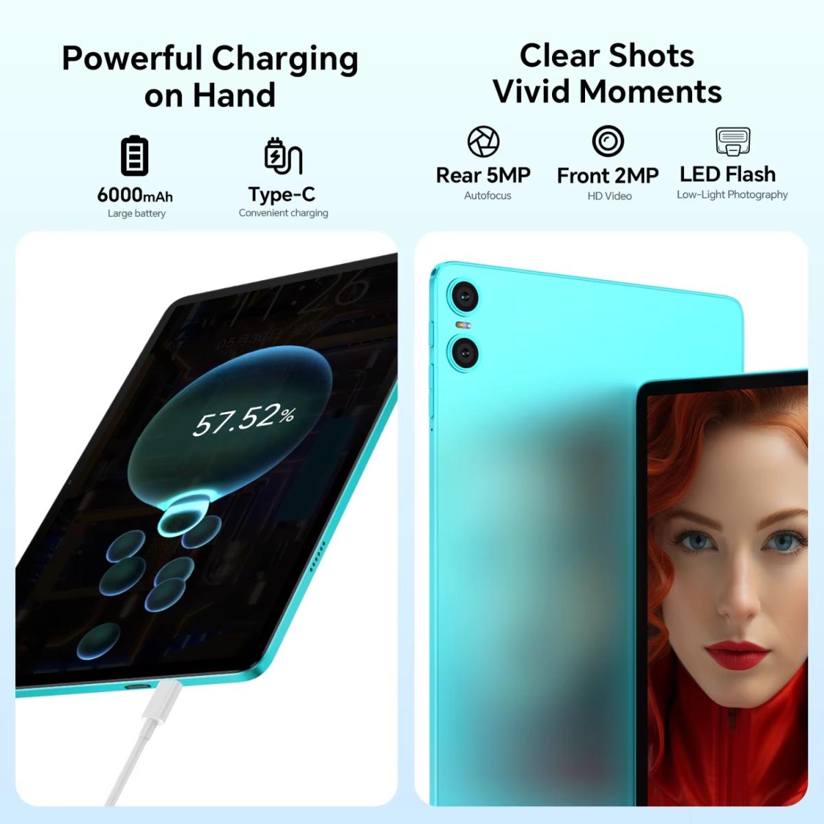 Планшет Teclast P33 KIT 10.1” HD+ / 3GB / 64GB / A333 / 6000mAh / WIFI / 5+2Mp / Metal / Blue (P33_KIT)