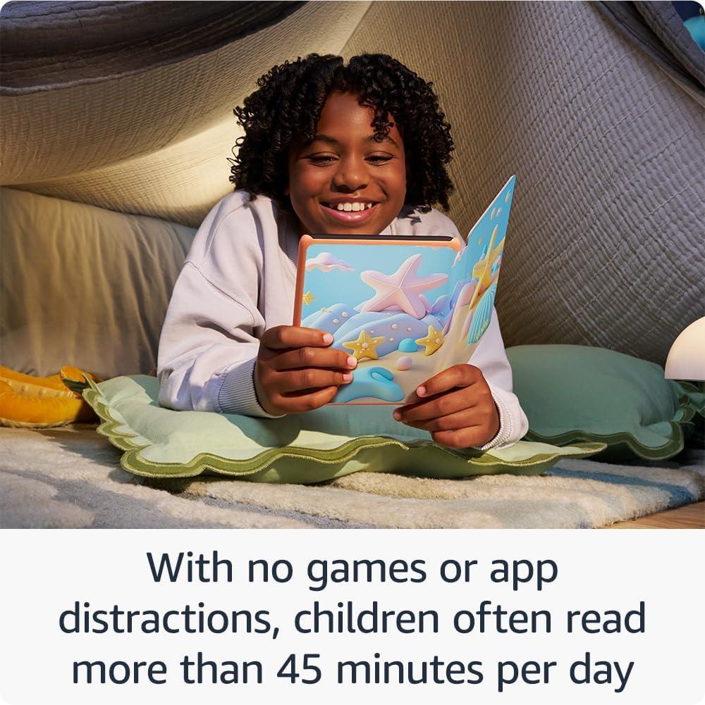 Електронна книга Amazon Kindle Paperwhite Kids (12th Gen) 16GB Black with Cyber City Cover_JP