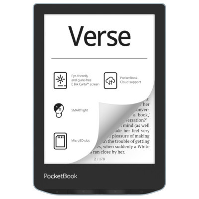 Електронна книга PocketBook 629 Verse Bright Blue (PB629-2-CIS)