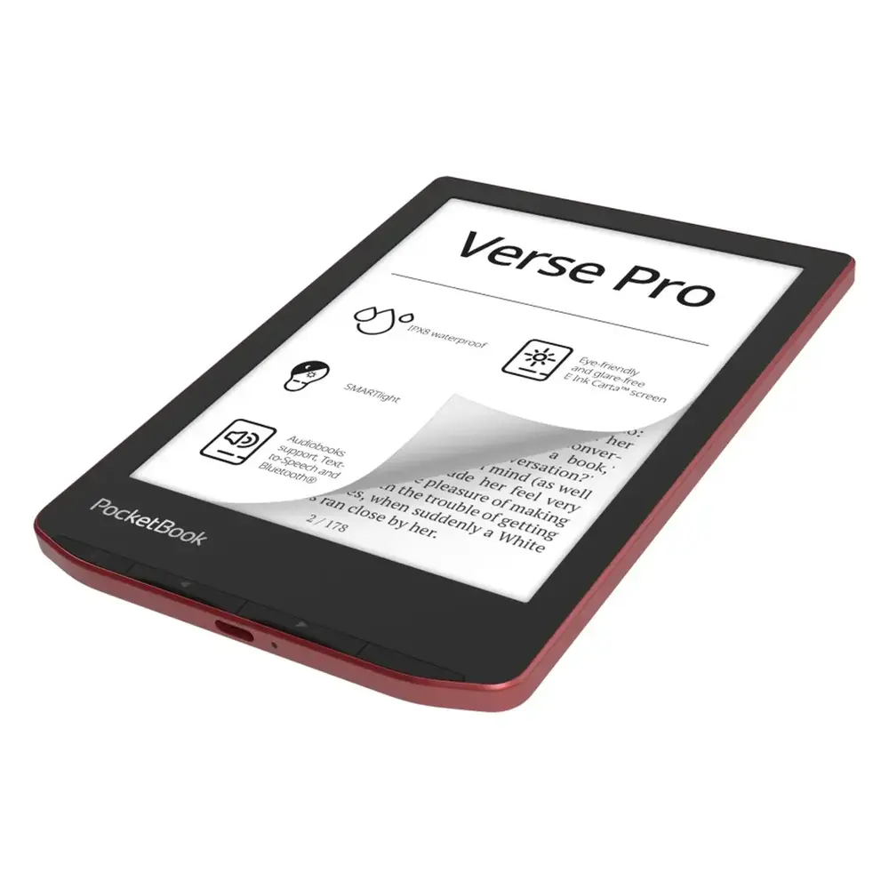 Електронна книга PocketBook 634 Verse Pro Passion Red (PB634-3-CIS)