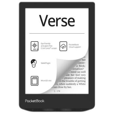 Електронна книга PocketBook 629 Verse Mist Grey (PB629-M-CIS)