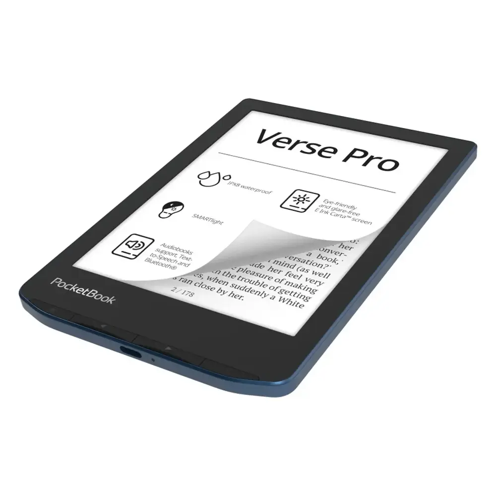 Електронна книга PocketBook 634 Verse Pro Azure (PB634-A-CIS)