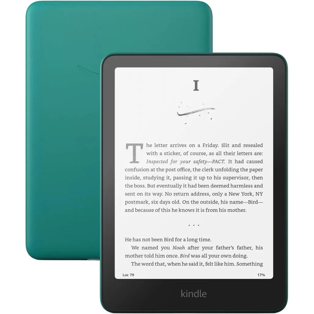 Електронна книга Amazon Kindle Paperwhite (12th Gen) Signature Edition (2024) SA569P 32GB Metallic Jade_JP